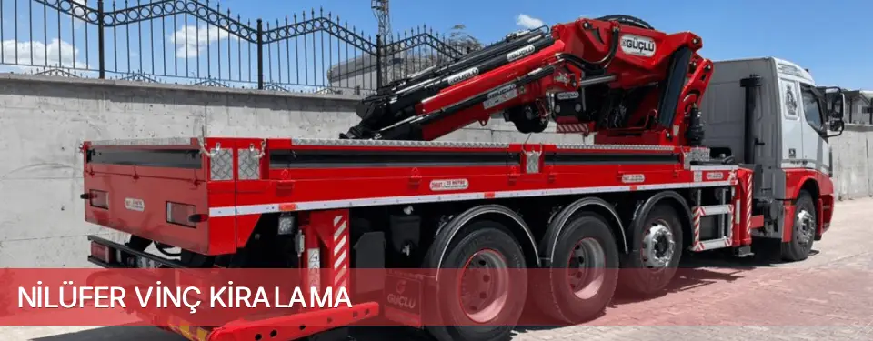 Nilüfer İlçemi Vinç Kiralama